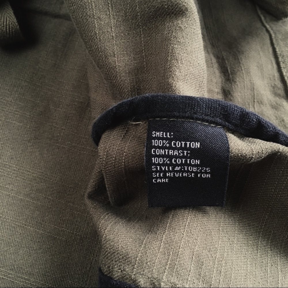 BNCI Blanc Noir | Asymmetrical Zip Long Olive Coat - Picture 6 of 8